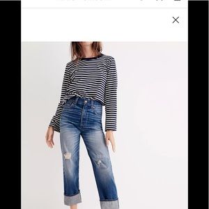 Madewell Rivet & Thread Worker Selvedge Jeans size 31